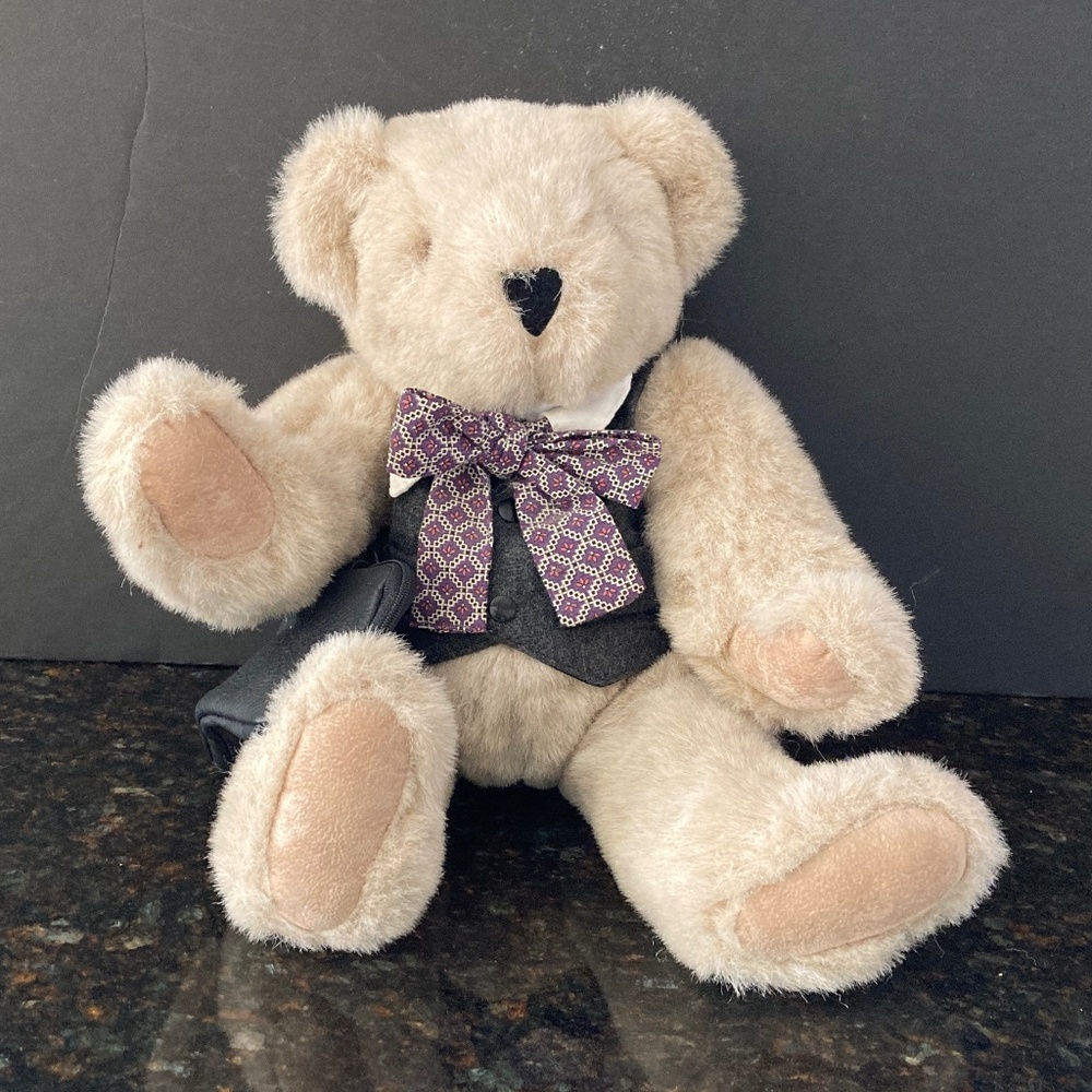 The Vermont Teddy Bear Company VERY RARE Dressed For Success Bear/1994/NWT!!!